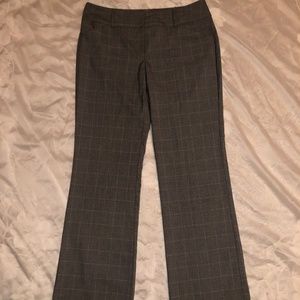 New York & Company Grey Stripped Pants